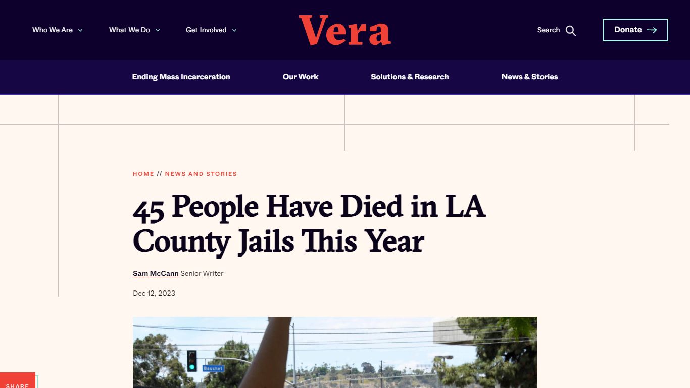 44 People Have Died in LA County Jails This Year | Vera Institute